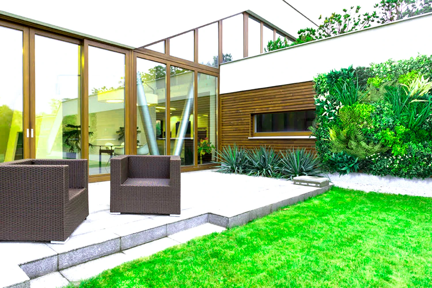 SYNLawn Chicago Artificial Green Walls