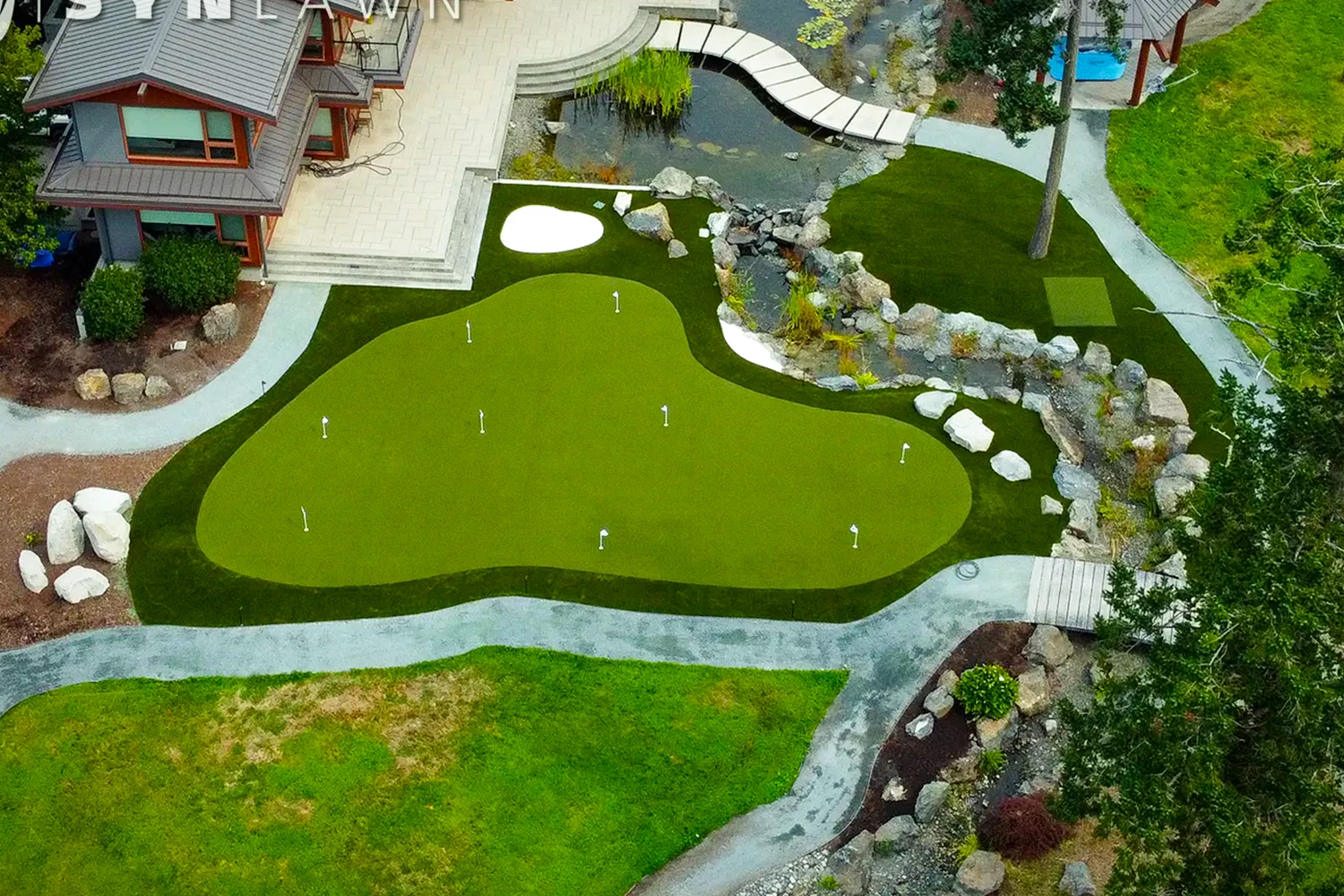 SYNLawn Chicago Golf Putting Green
